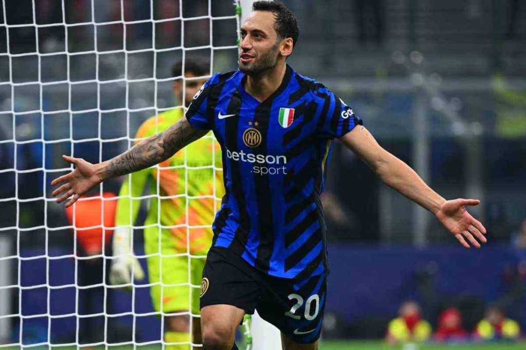 Inter Champions League record Calhanoglu