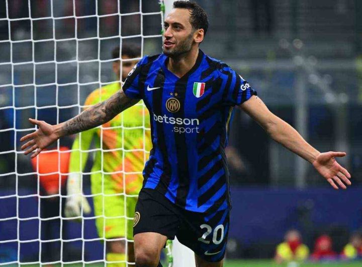 Inter Champions League record Calhanoglu