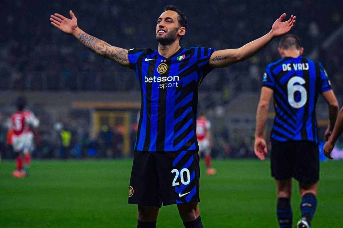 Inter Champions League record Calhanoglu