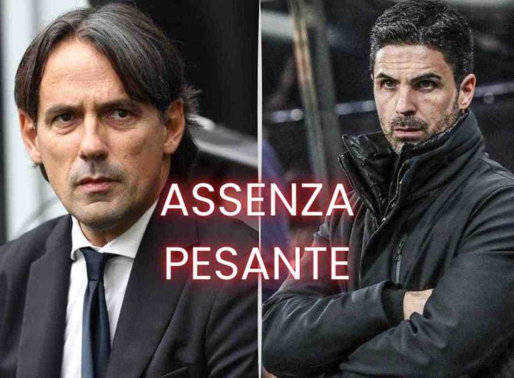 Inter-Arsenal assenza