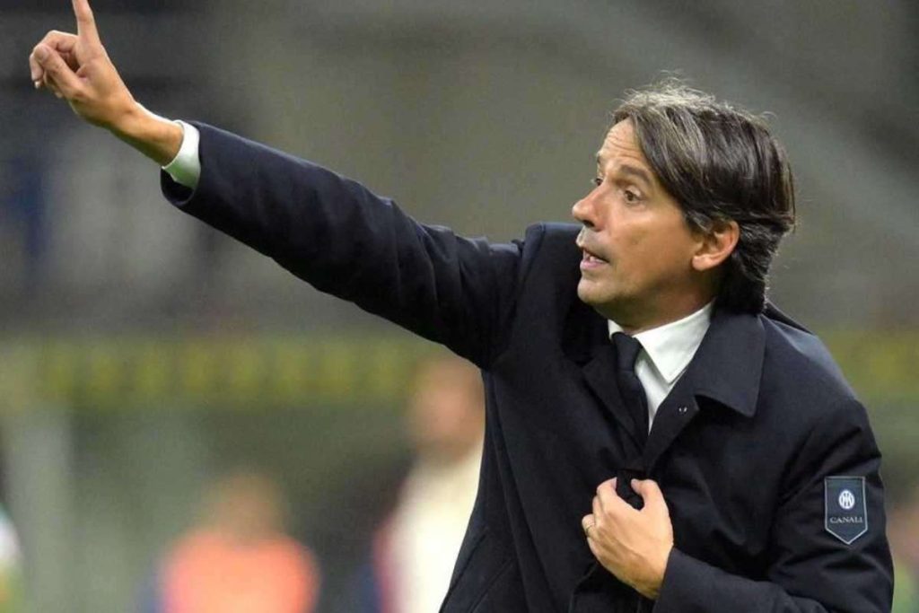 Simone Inzaghi Inter-Napoli