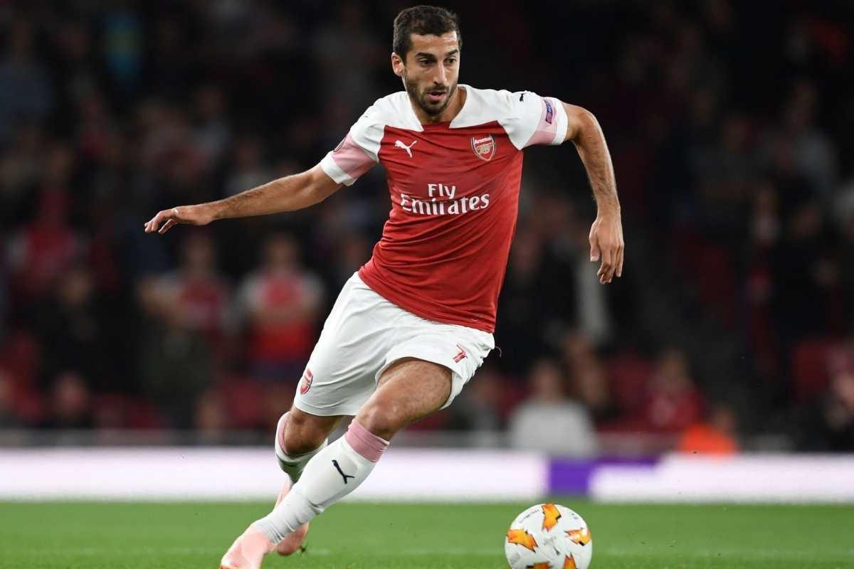 Mkhitaryan Inter-Arsenal