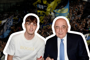 Daniel Maldini e Adriano Galliani Monza