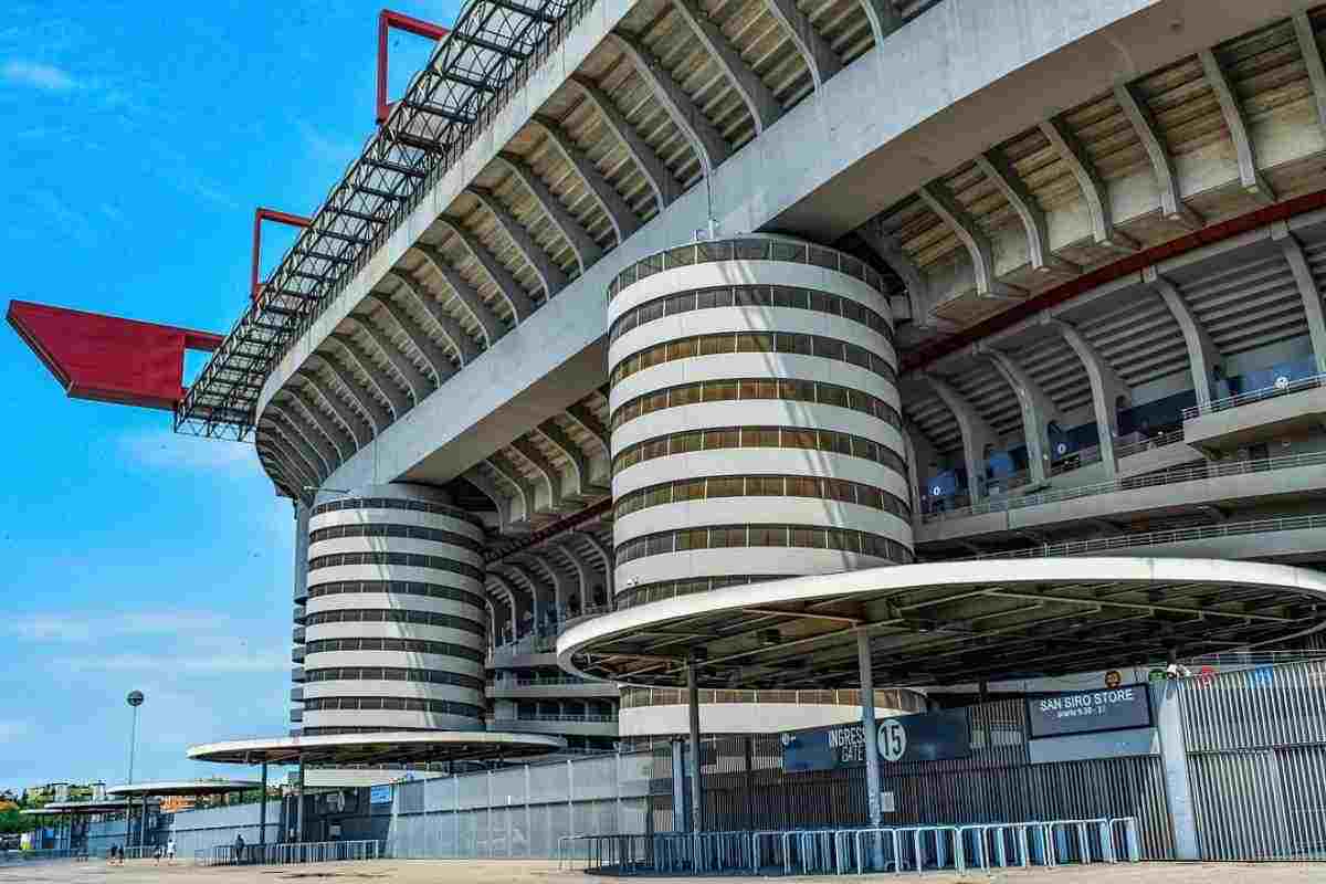 Inter Milan San Siro abbattimento