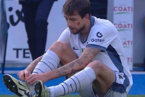 Francesco Acerbi infortunio Verona-Inter