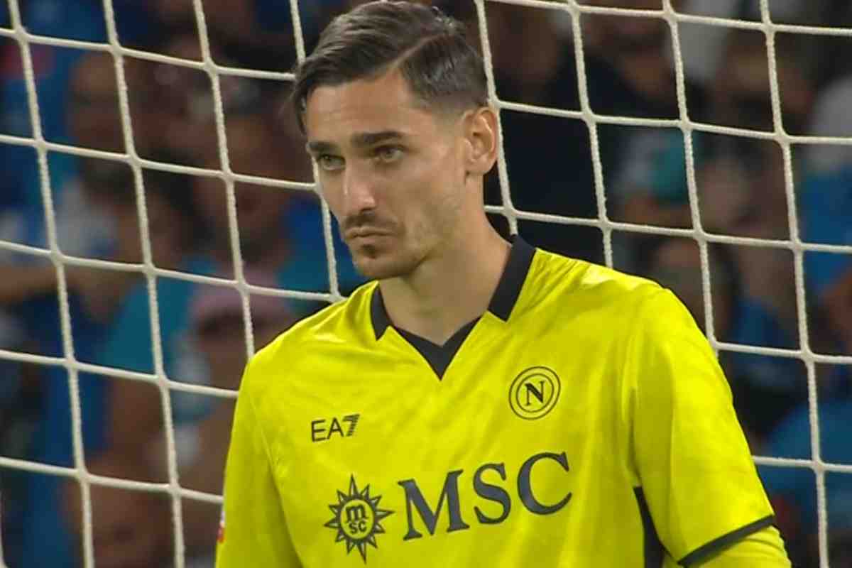 Alex Meret portiere del Napoli